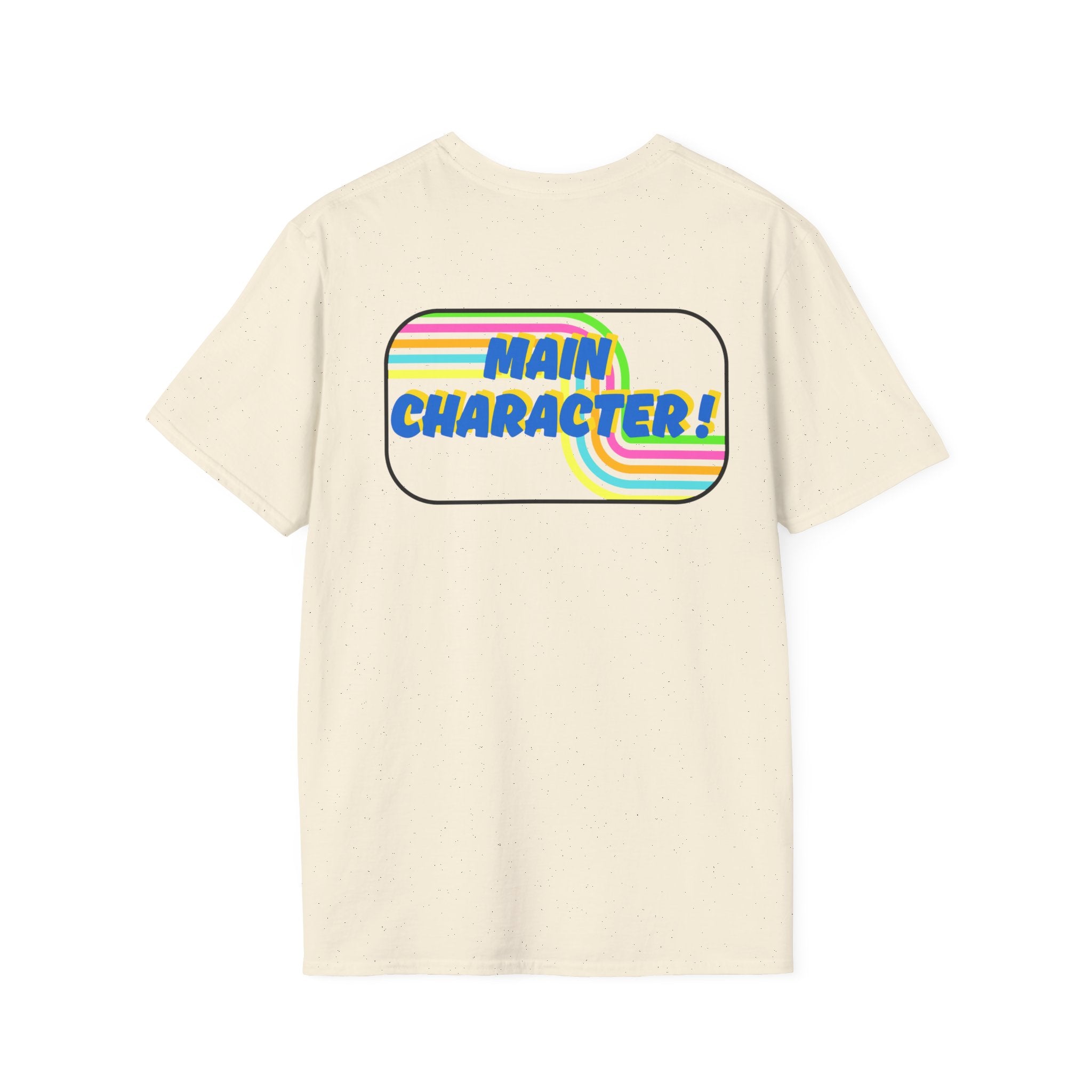 Main Character-Retro Funny — Awesome Creative Graphic T-Shirt