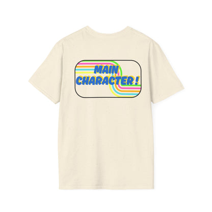 Main Character-Retro Funny — Awesome Creative Graphic T-Shirt