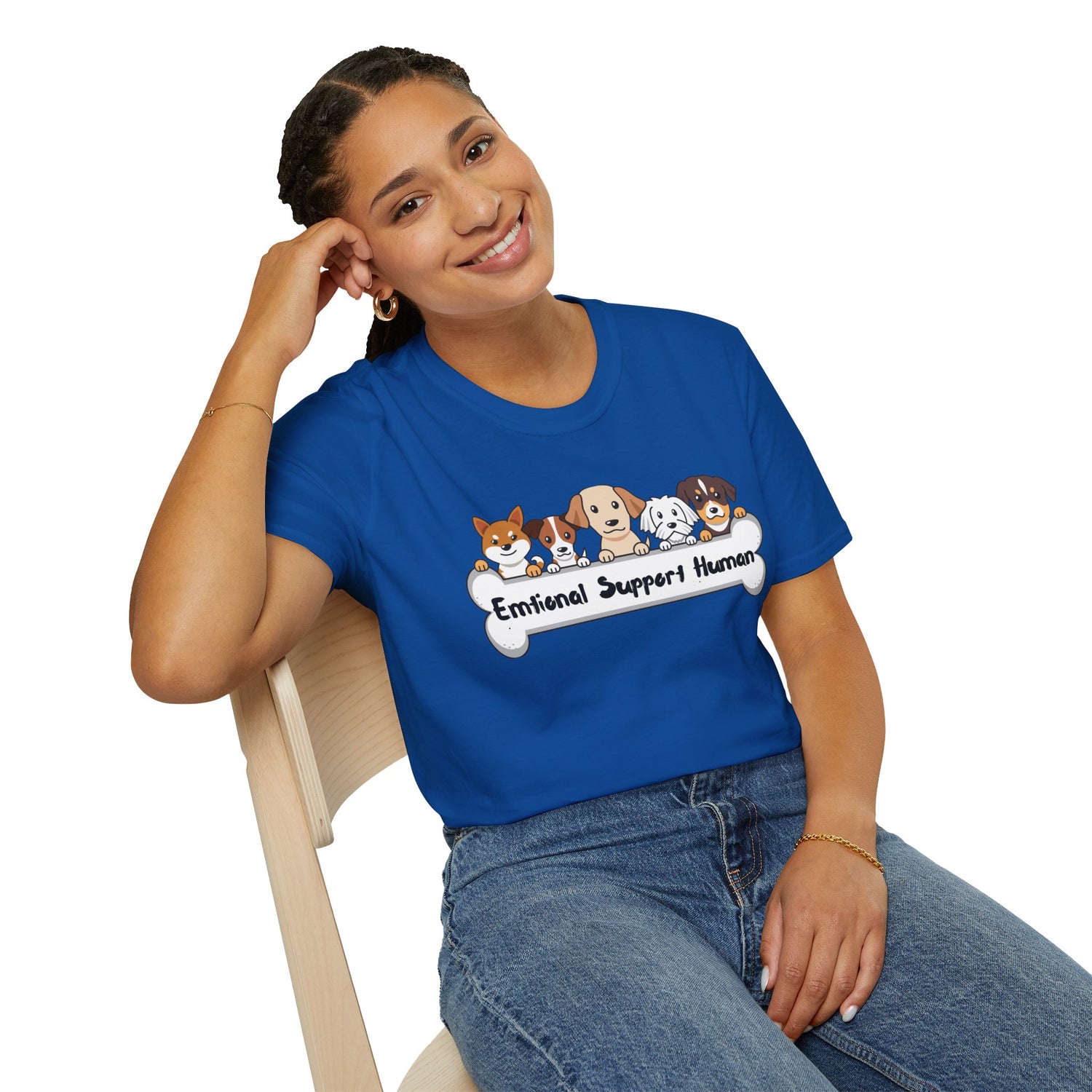Funny Dogs Love T-Shirt — Cute Happy Pets Tee for Dog Lovers
