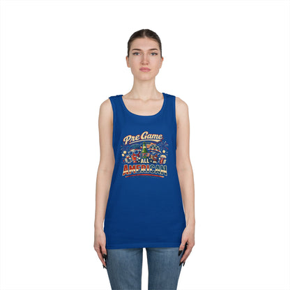 Pre Game All American Funny Tank Top