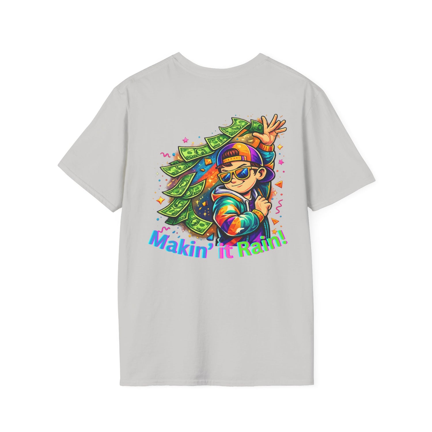 Making It Rain Money T-Shirt — Funny Bold Confident Graphic Tee