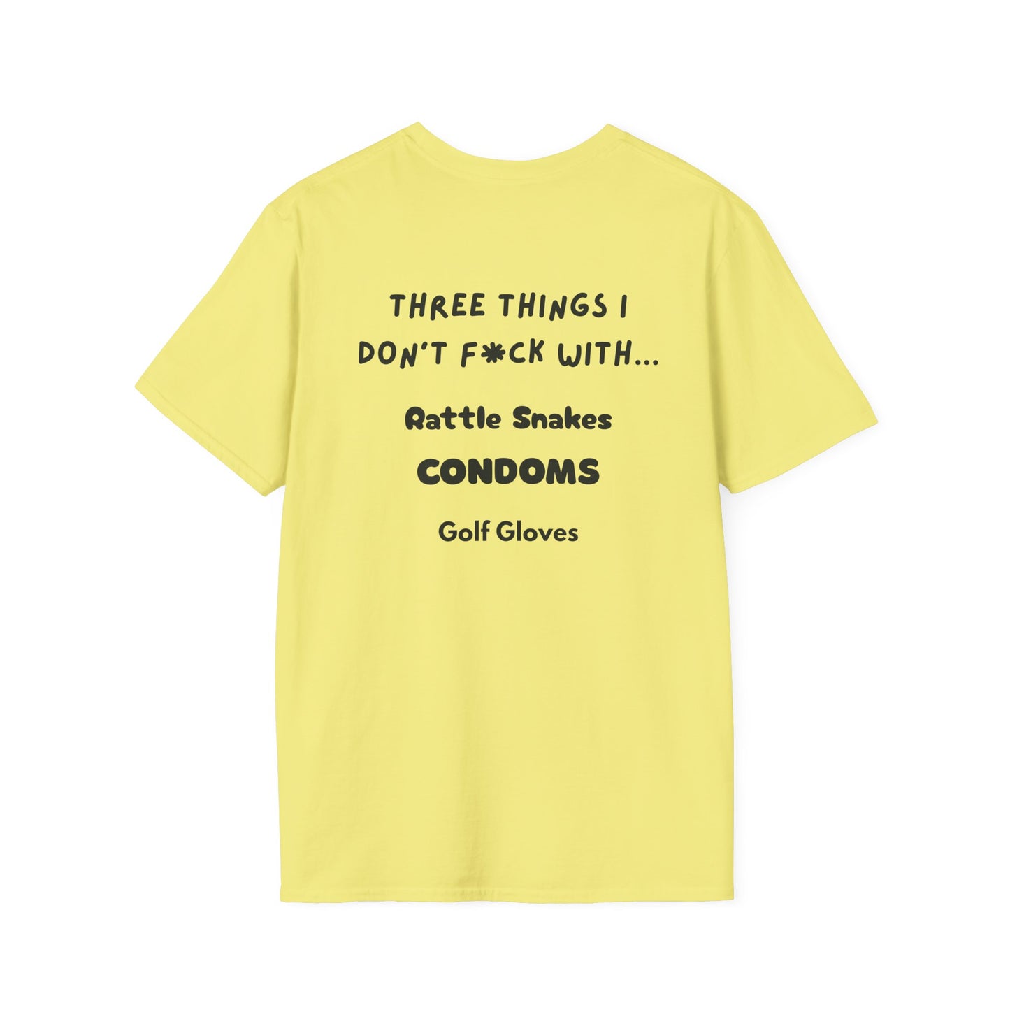 Humorous Unisex T-Shirt - Perfect for Gifts, Casual Wear, and Parties - 3 Things I Don't F*** With, Funny Tee, Gift for Friends, [...]