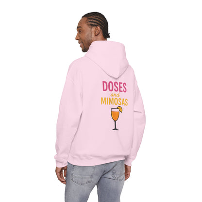 Party Vibes Hooded Sweatshirt — "Sunday Funday" Doses &amp; Mimosas