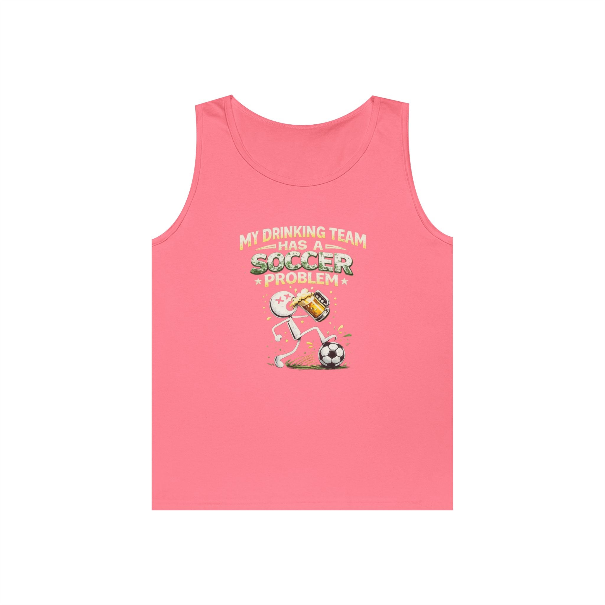 Soccer Drinking Team Tank Top – "My Drinking Team Has a Soccer Problem"