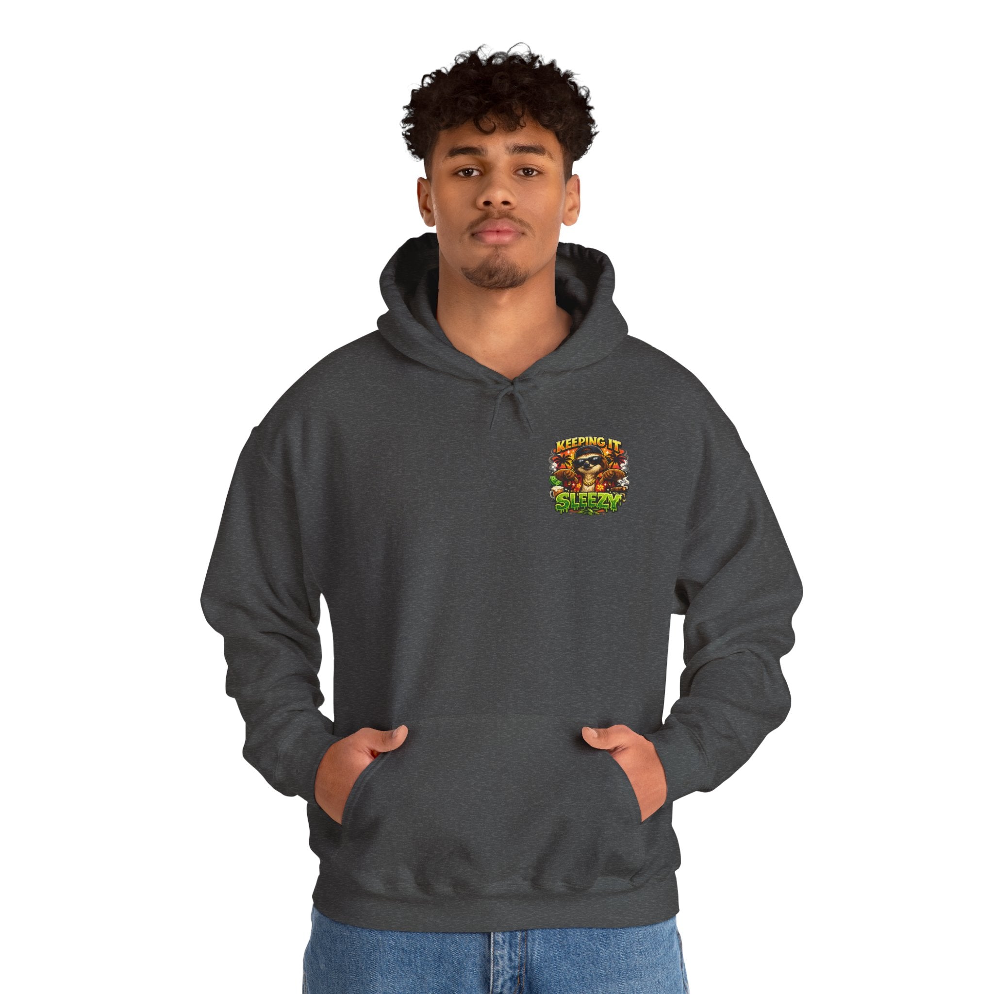 Keeping It Sleazy Sloth Funny Hoodie