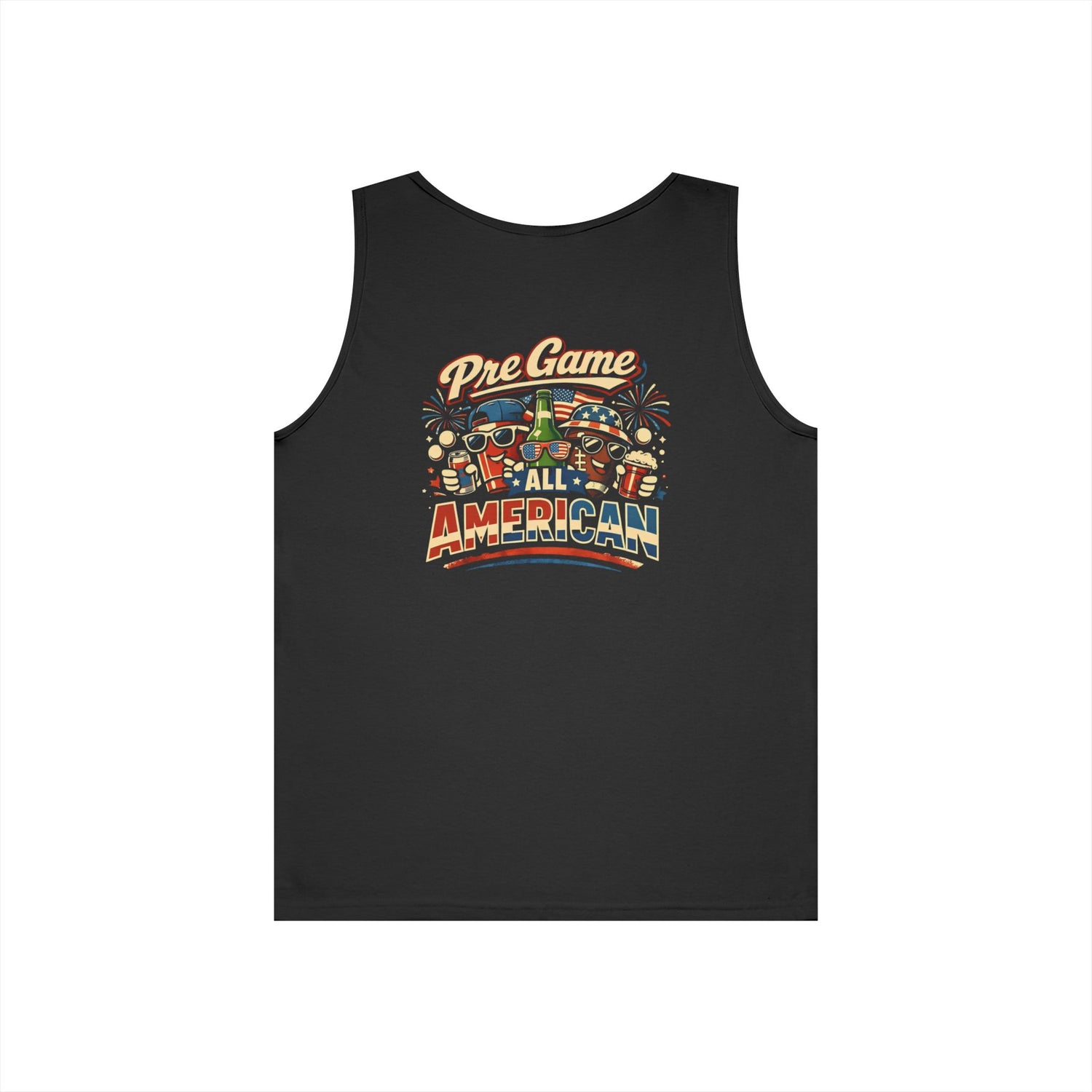 Pre Game All American Funny Tank Top