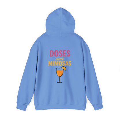Party Vibes Hooded Sweatshirt — "Sunday Funday" Doses &amp; Mimosas