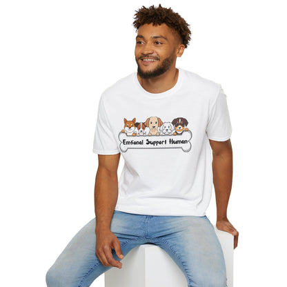 Funny Dogs Love T-Shirt — Cute Happy Pets Tee for Dog Lovers