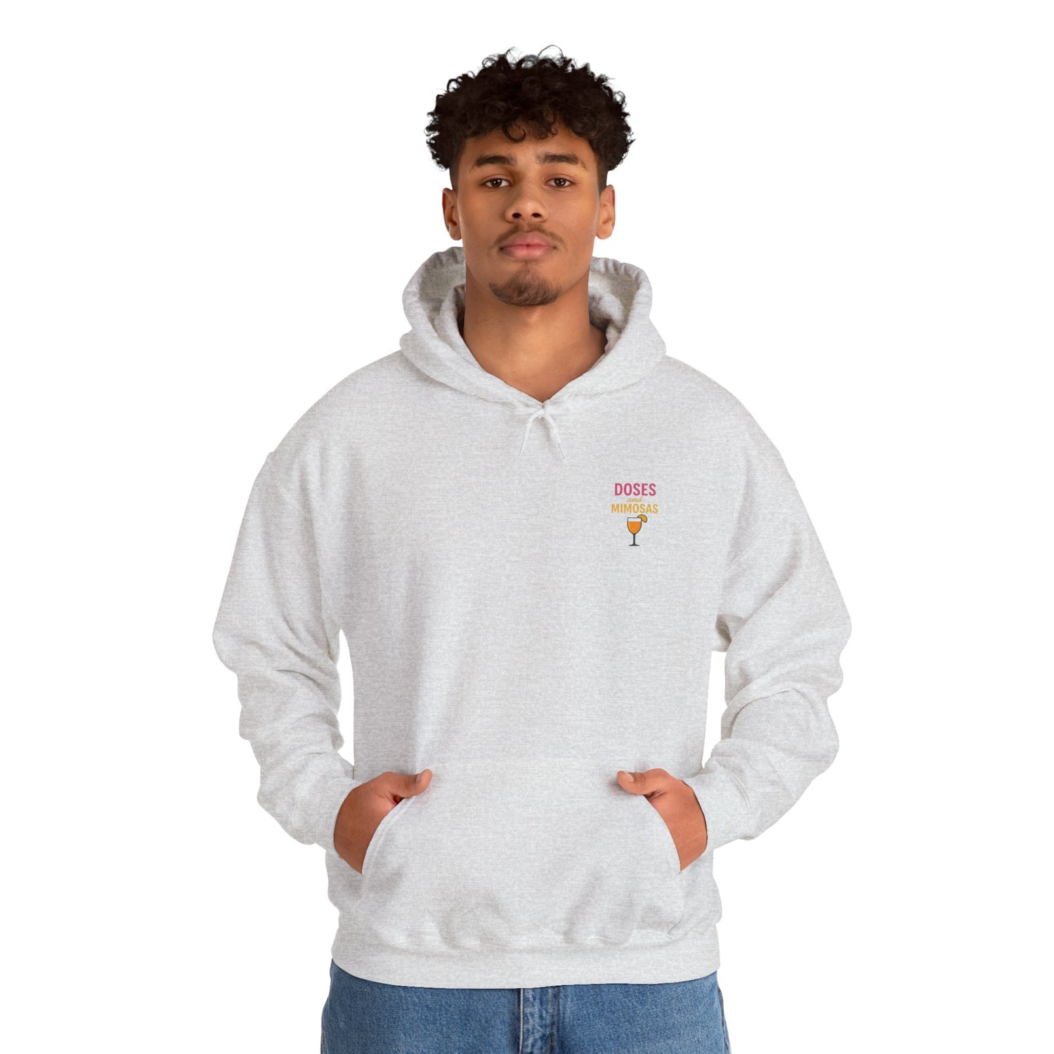 Party Vibes Hooded Sweatshirt — "Sunday Funday" Doses &amp; Mimosas