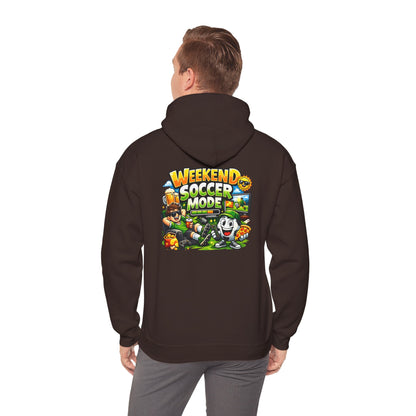 Weekend Soccer Mode Funny Hoodie