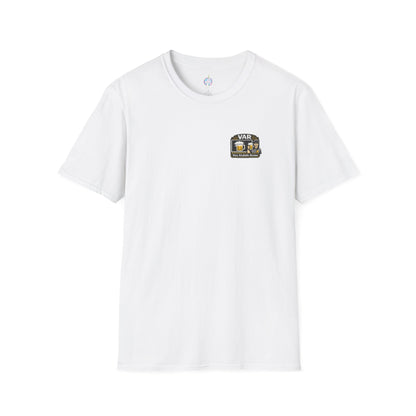 VAR "Very Alcoholic Review" Soccer T-Shirt — Beer Referee Graphic Tee