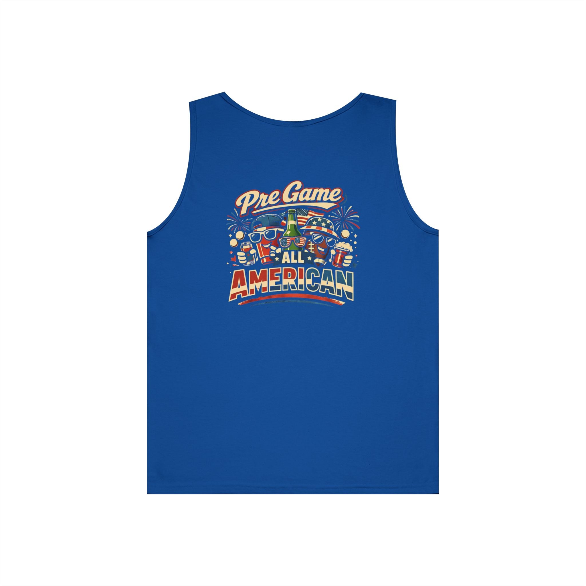 Pre Game All American Funny Tank Top