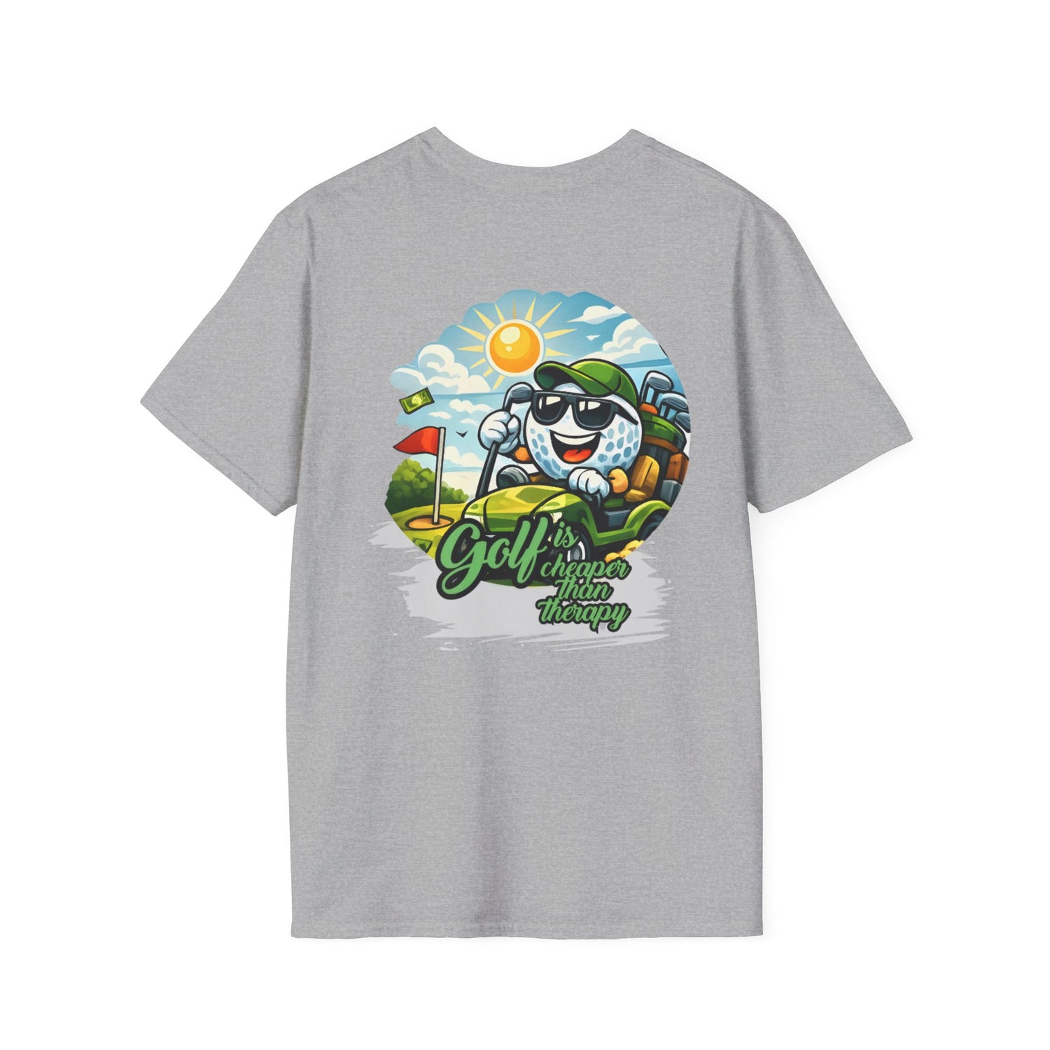 Golf Is Cheaper Than Therapy T-Shirt