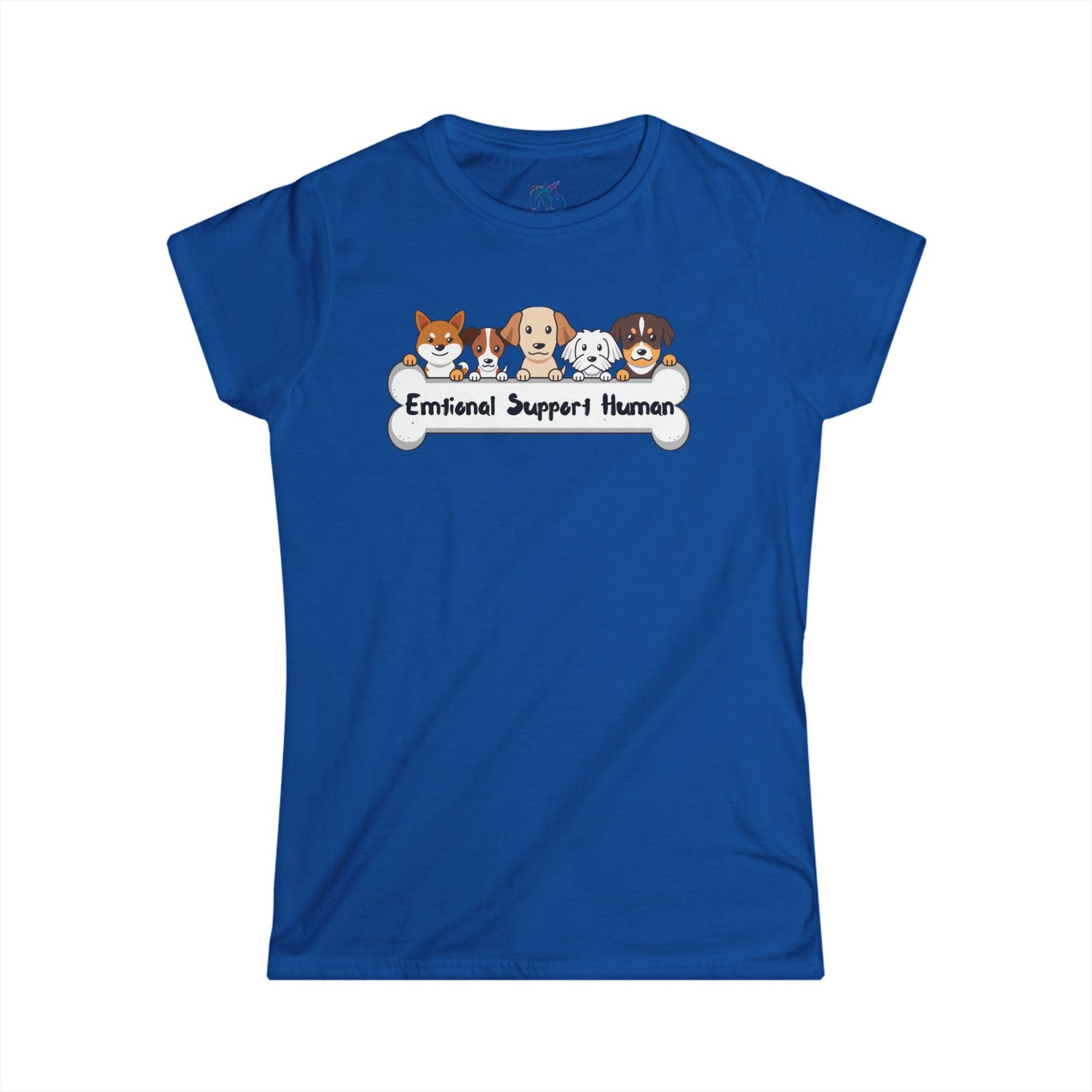 Cute Funny Dog Love T-Shirt — Happy Pup Graphic Tee for Women