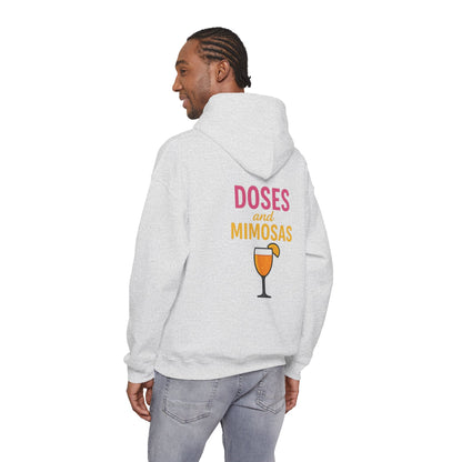 Party Vibes Hooded Sweatshirt — "Sunday Funday" Doses &amp; Mimosas