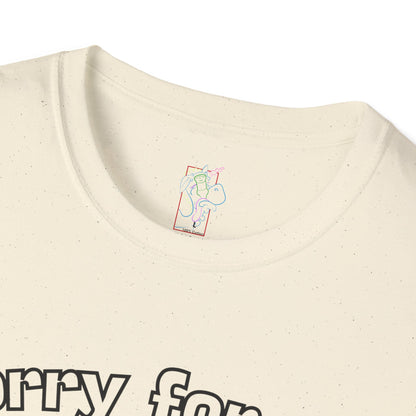 Sorry for Partying T-Shirt-Black