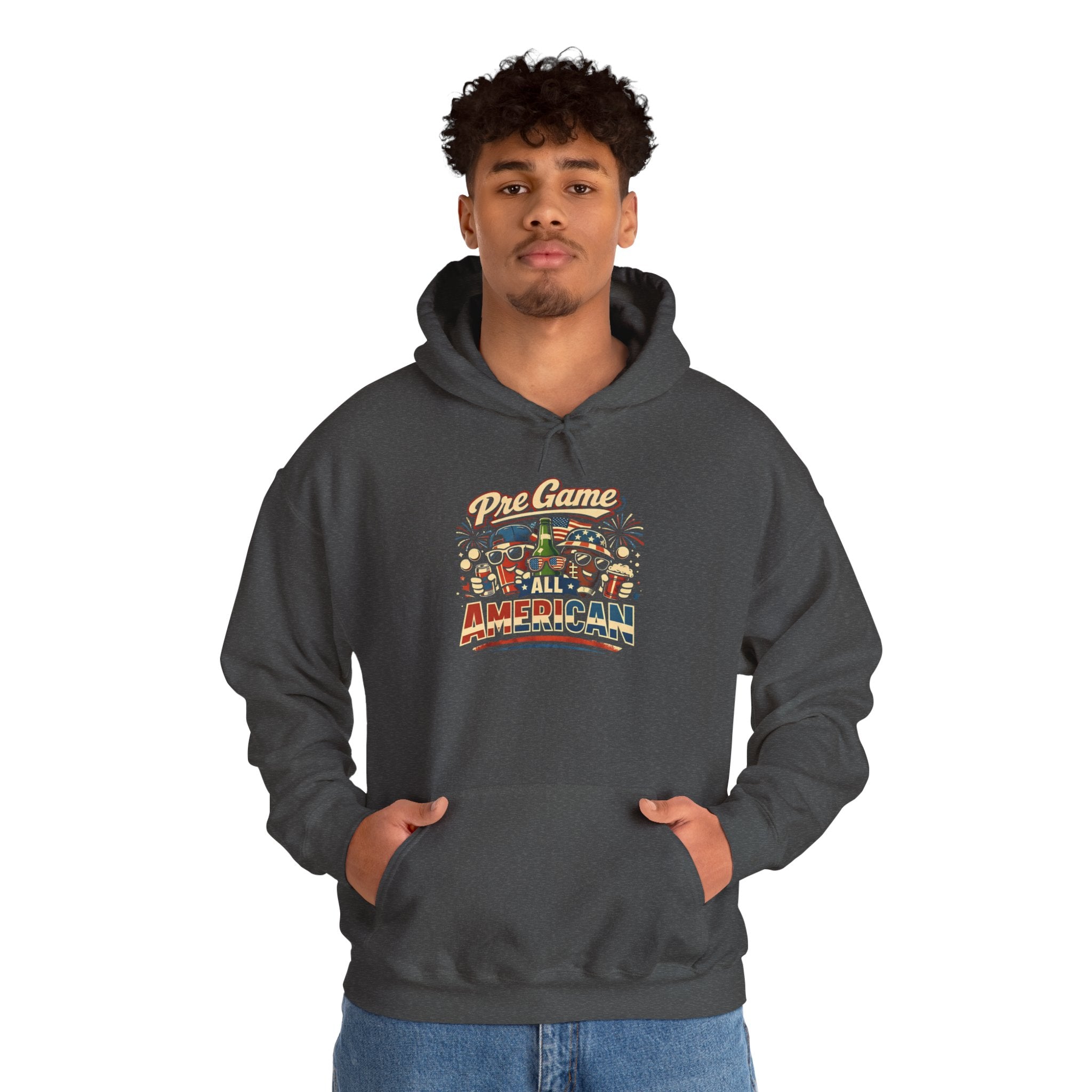 Pre Game All American Funny Hoodie