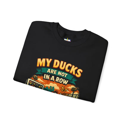 My Ducks Are Not In A Row Funny T-Shirt Sarcastic Graphic Tee Anxiety Humor Gift Funny Slogan Shirt Novelty Tee