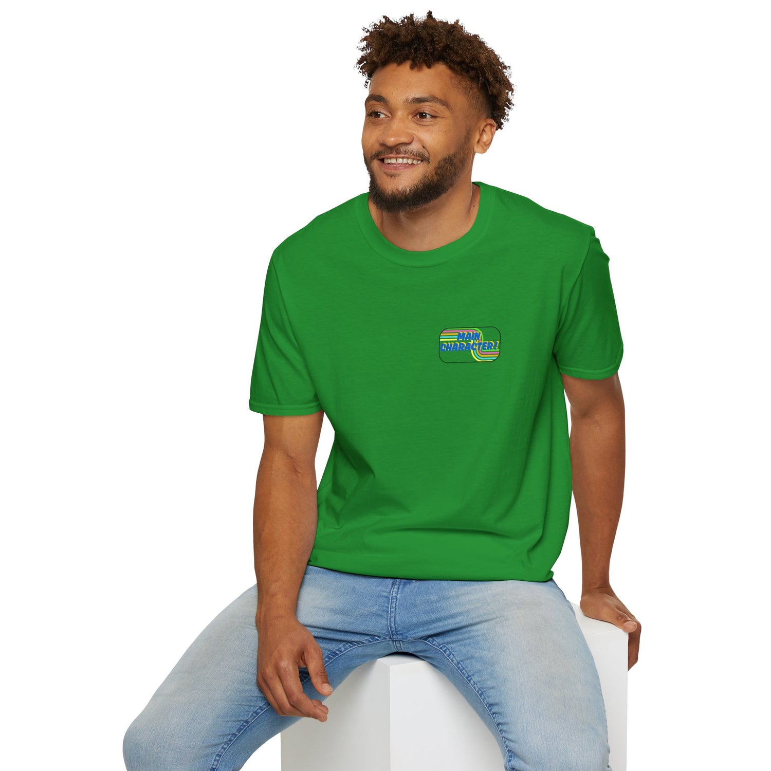 Main Character-Retro Funny — Awesome Creative Graphic T-Shirt