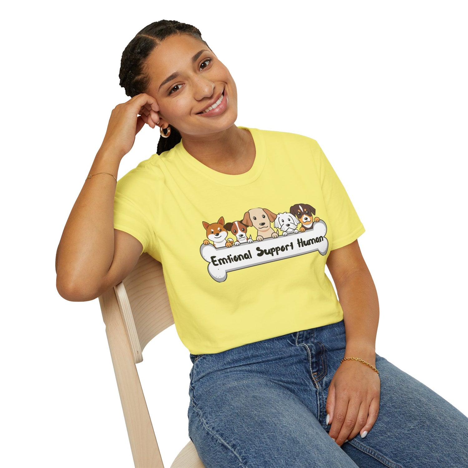 Funny Dogs Love T-Shirt — Cute Happy Pets Tee for Dog Lovers