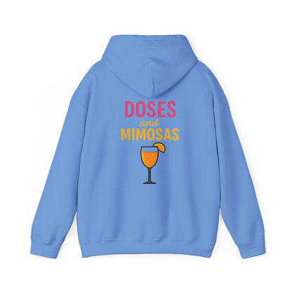 Party Vibes Hooded Sweatshirt — "Sunday Funday" Doses &amp; Mimosas