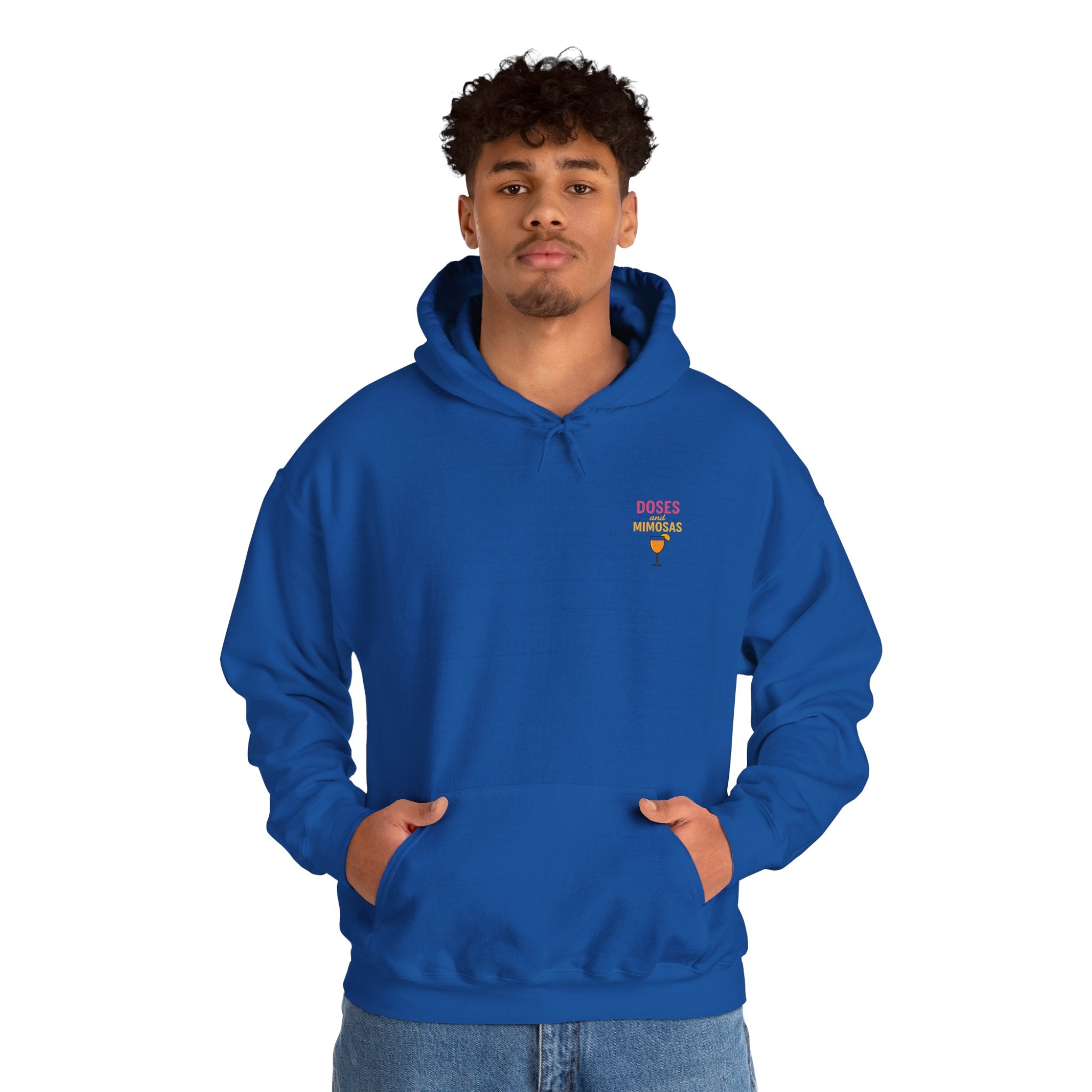 Party Vibes Hooded Sweatshirt — "Sunday Funday" Doses &amp; Mimosas