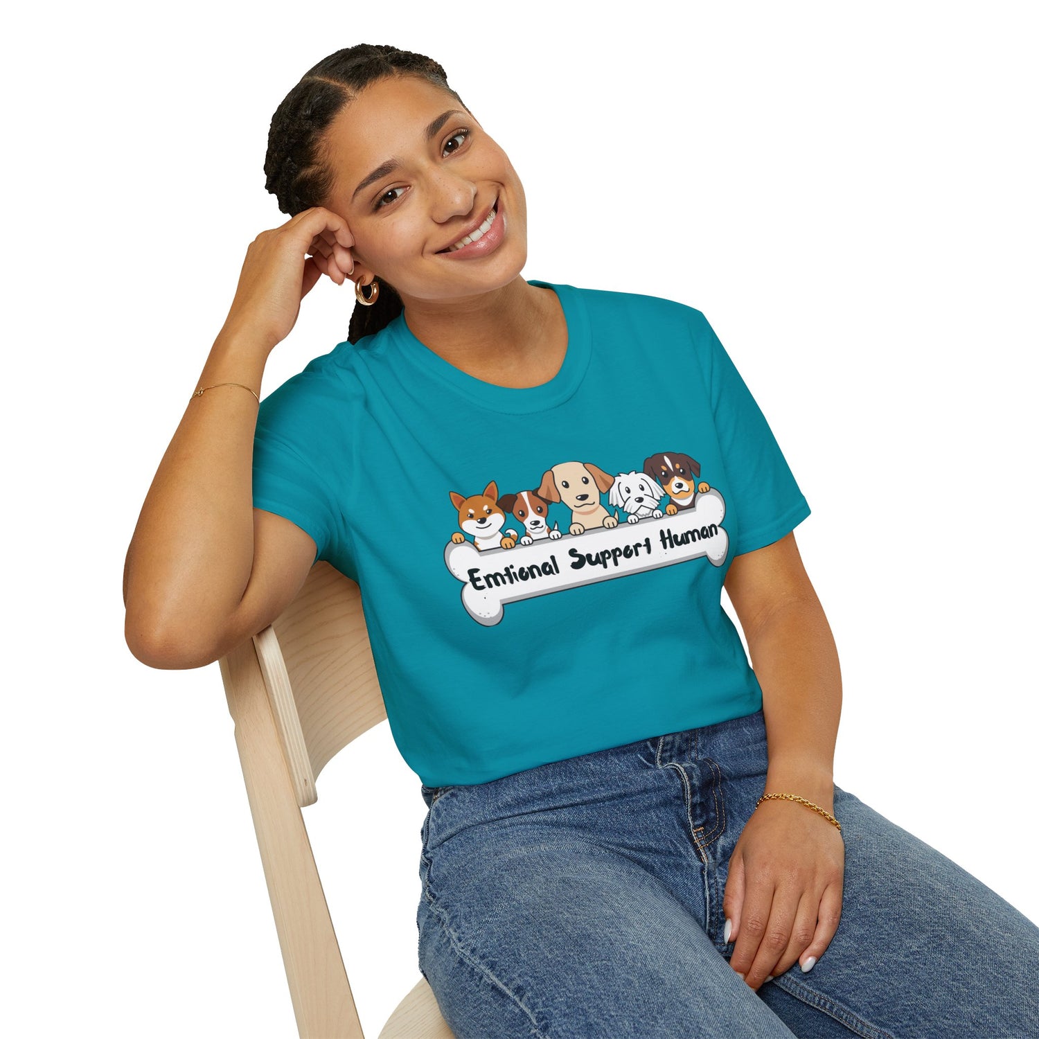 Funny Dogs Love T-Shirt — Cute Happy Pets Tee for Dog Lovers