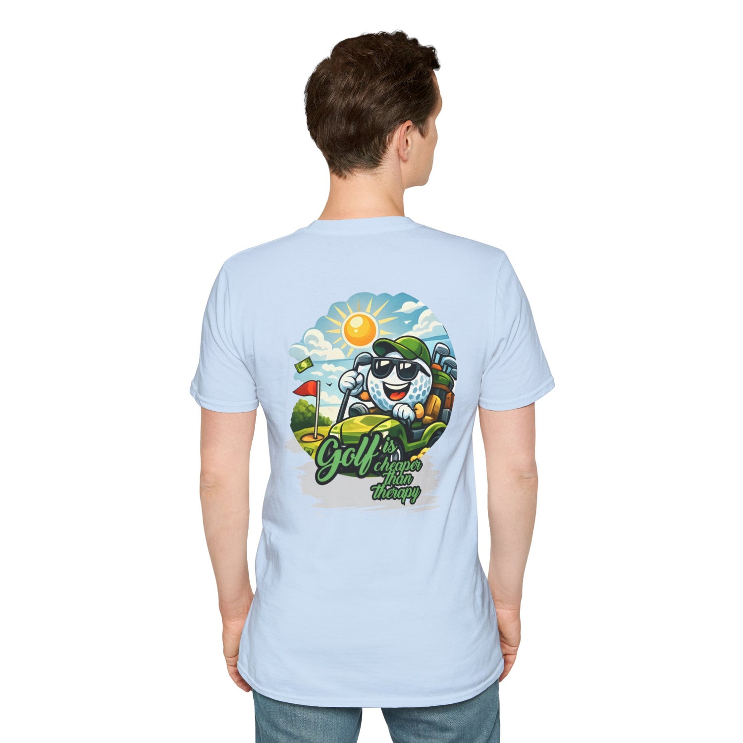 Golf Is Cheaper Than Therapy T-Shirt