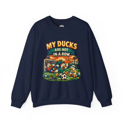 My Ducks Are Not In A Row Funny T-Shirt Sarcastic Graphic Tee Anxiety Humor Gift Funny Slogan Shirt Novelty Tee