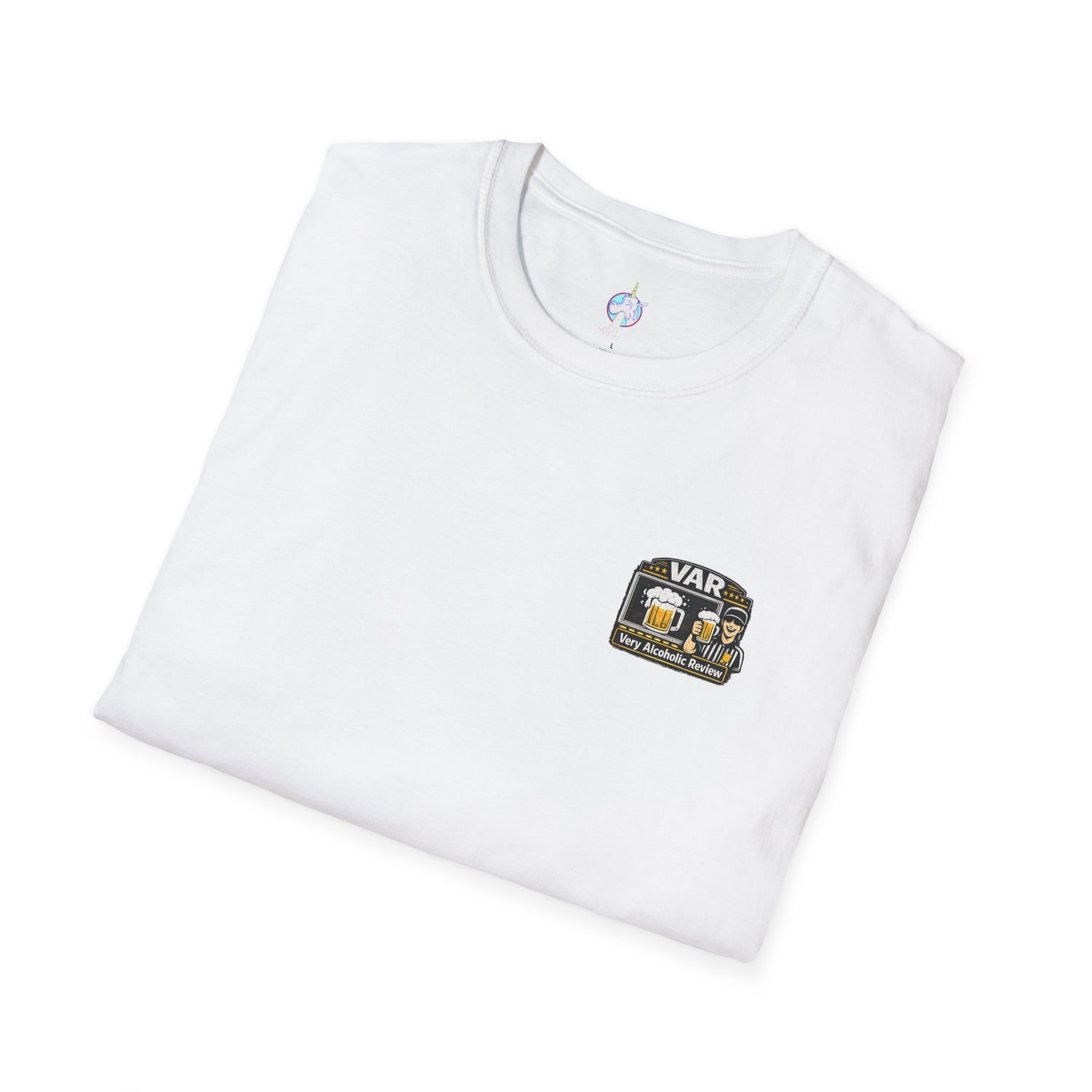 VAR "Very Alcoholic Review" Soccer T-Shirt — Beer Referee Graphic Tee