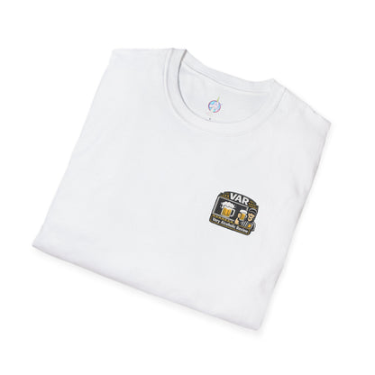 VAR "Very Alcoholic Review" Soccer T-Shirt — Beer Referee Graphic Tee