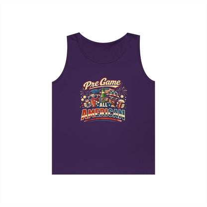 Pre Game All American Funny Tank Top