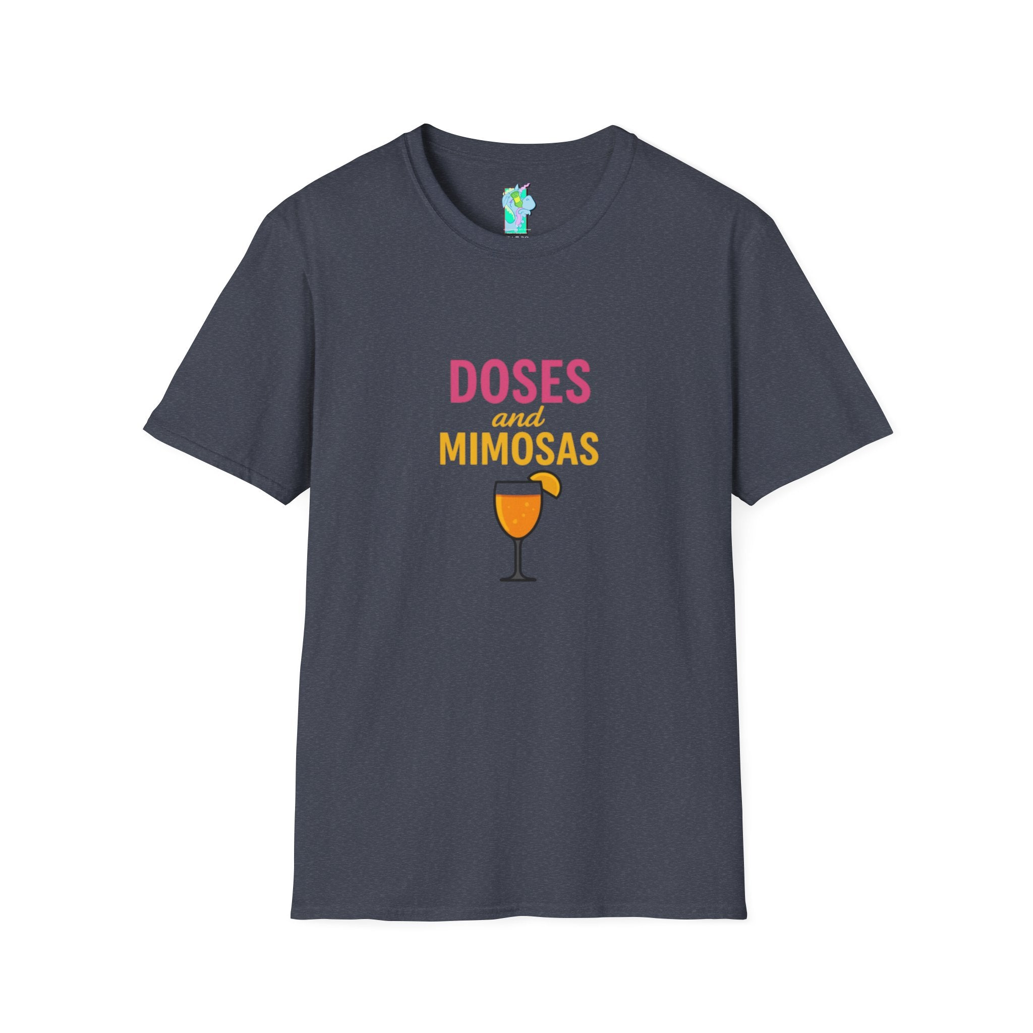 Doses and Mimosas- Party Vibes Unisex T-Shirt