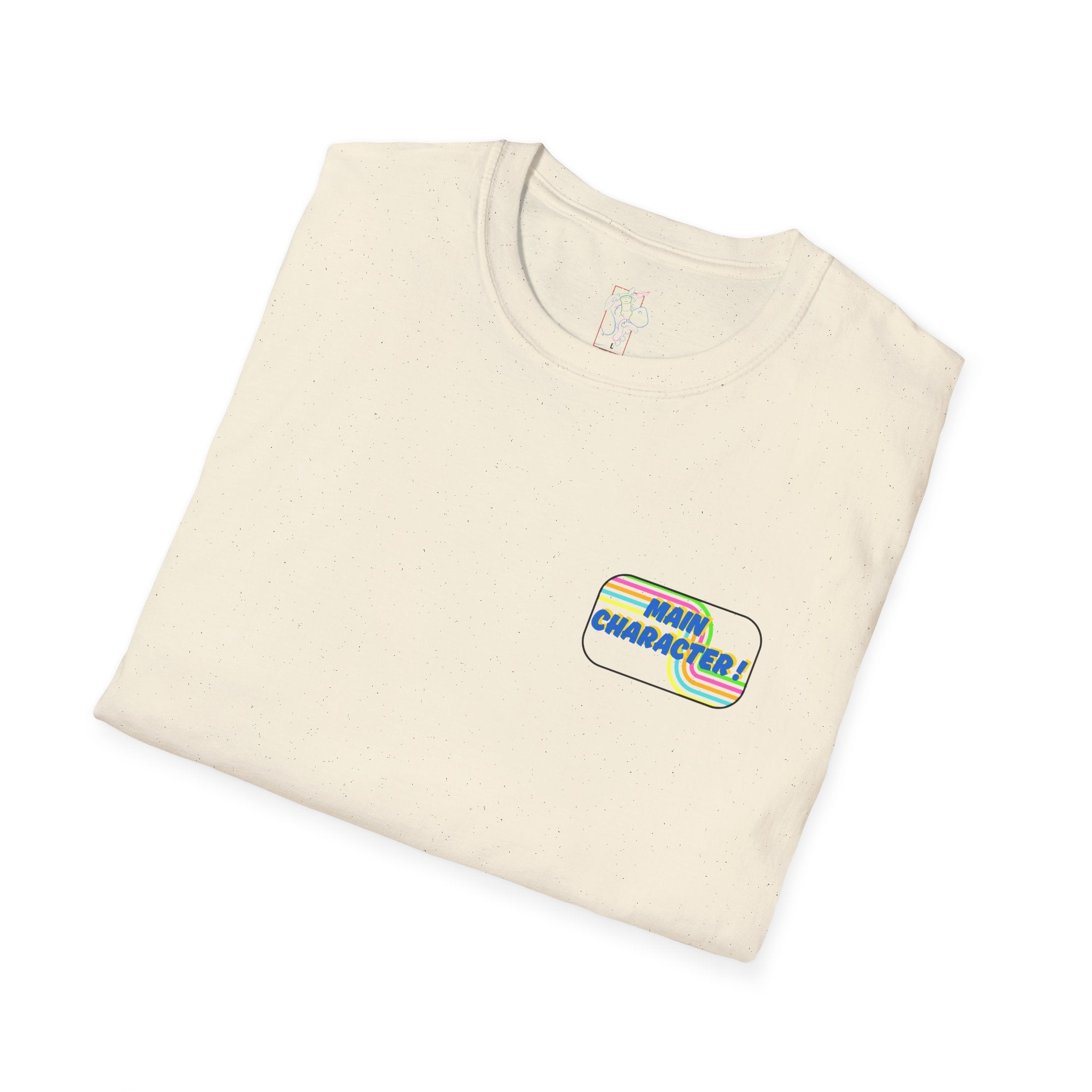 Main Character-Retro Funny — Awesome Creative Graphic T-Shirt