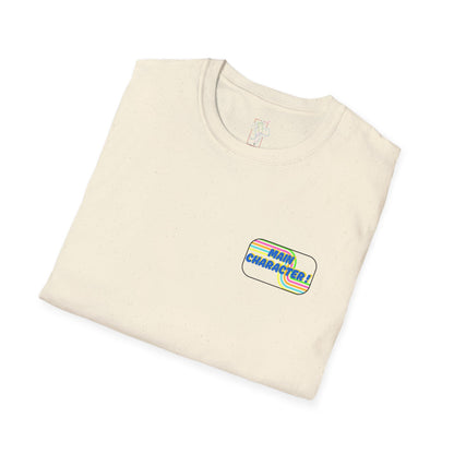 Main Character-Retro Funny — Awesome Creative Graphic T-Shirt