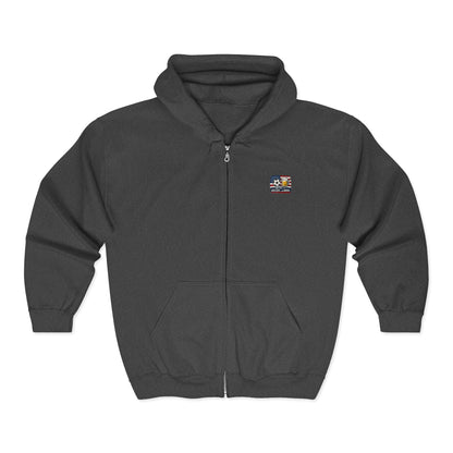 Soccer and Beer Full-Zip Hoodie — We Call It Soccer...and Beer Graphic Jacket
