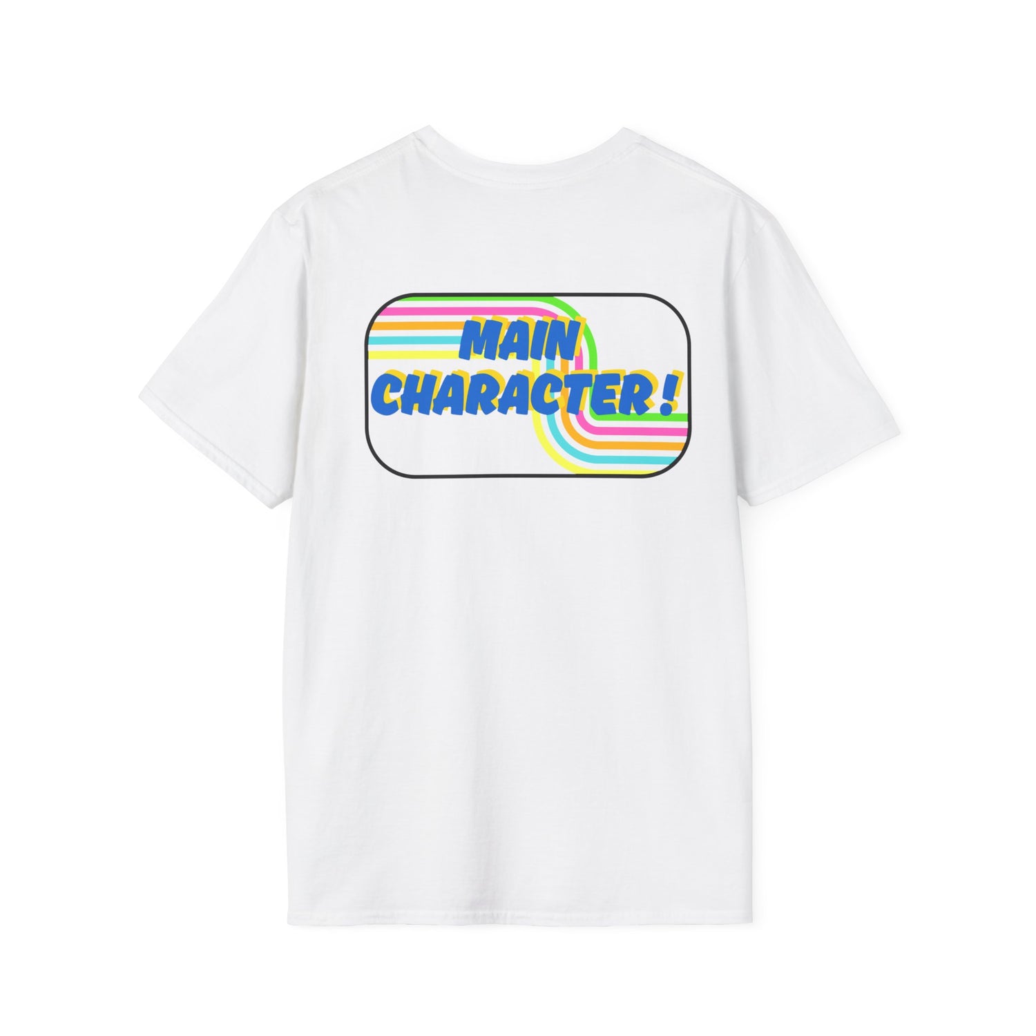 Main Character-Retro Funny — Awesome Creative Graphic T-Shirt