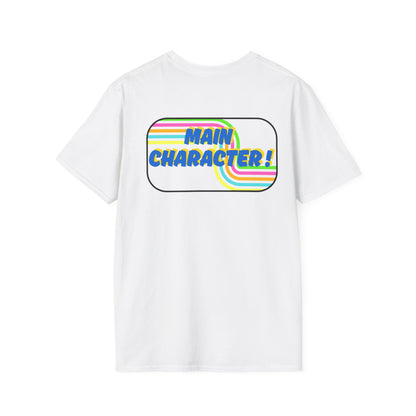 Main Character-Retro Funny — Awesome Creative Graphic T-Shirt