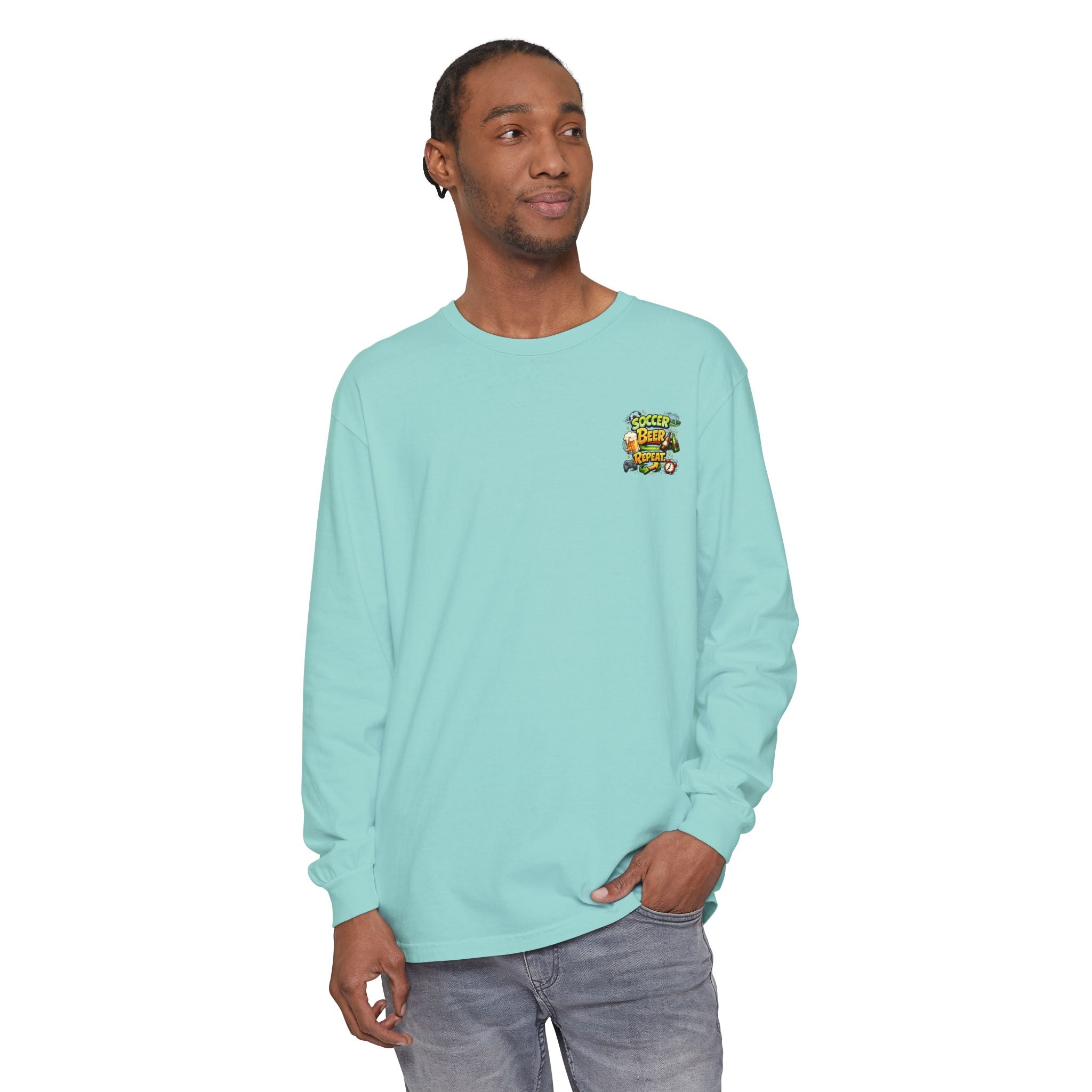 Soccer Beer Repeat Funny Sweatshirt