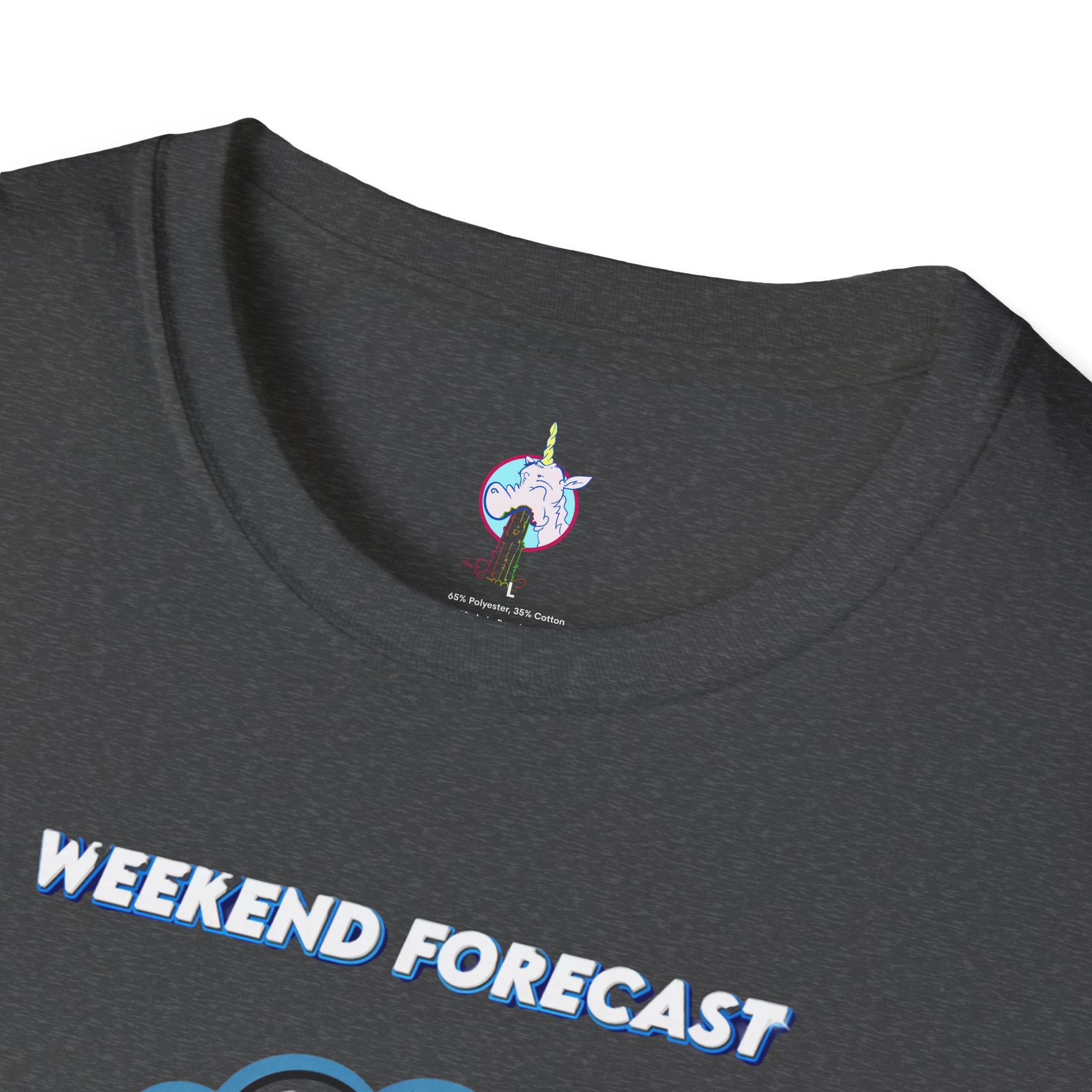 Weekend Forecast Tee — "99% Chance of Beer" Graphic T-Shirt