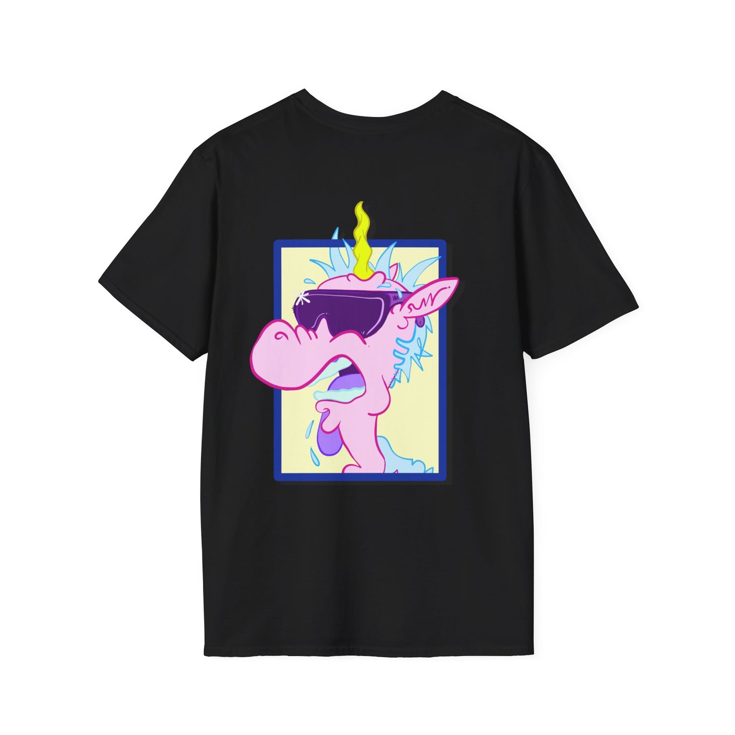 Cool Unicorn Graphic T-Shirt - Are You Crooked, RAVER? Unisex Tee
