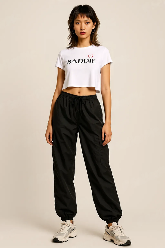Crop Top Baddie Festival Women's