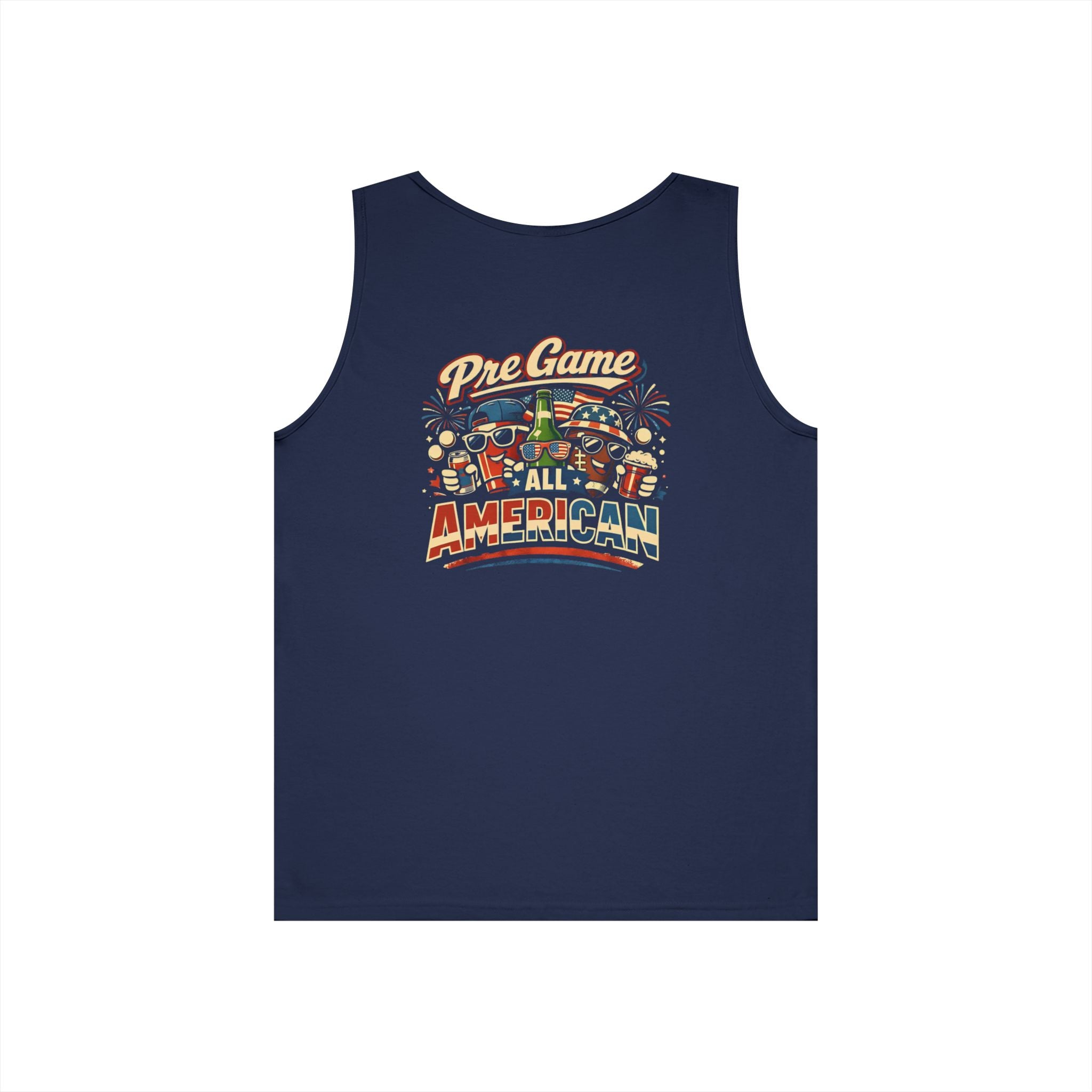 Pre Game All American Funny Tank Top