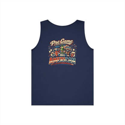 Pre Game All American Funny Tank Top