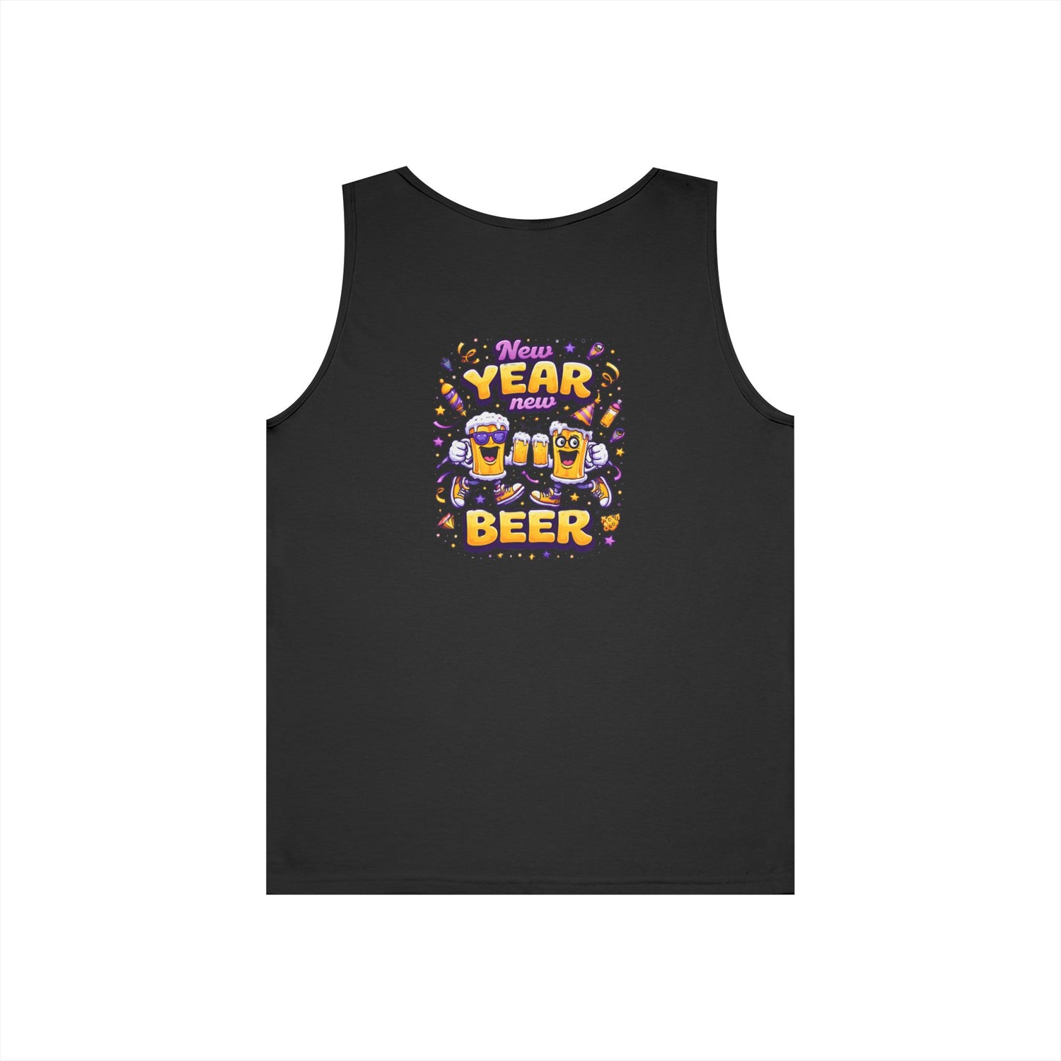 New Year New Beer Funny Tank Top