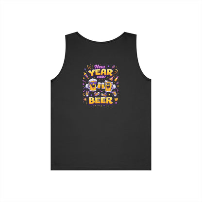 New Year New Beer Funny Tank Top