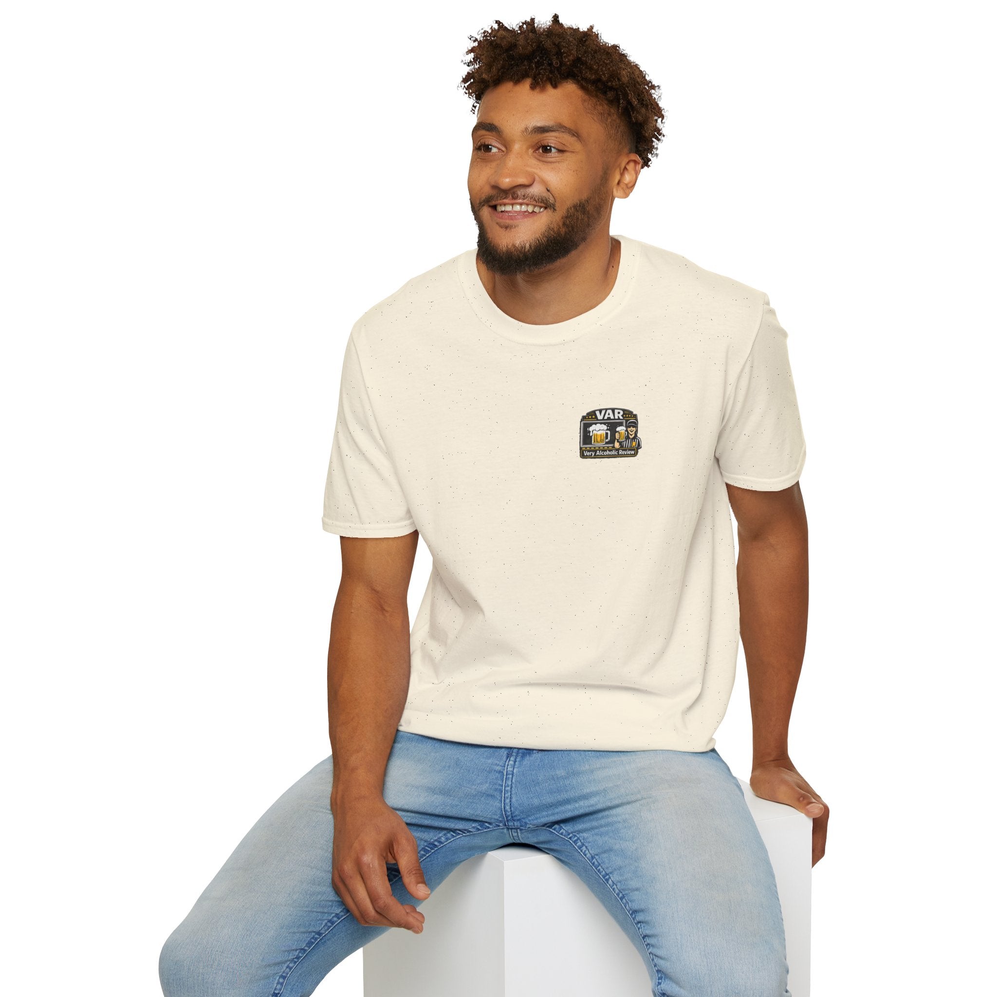 VAR "Very Alcoholic Review" Soccer T-Shirt — Beer Referee Graphic Tee