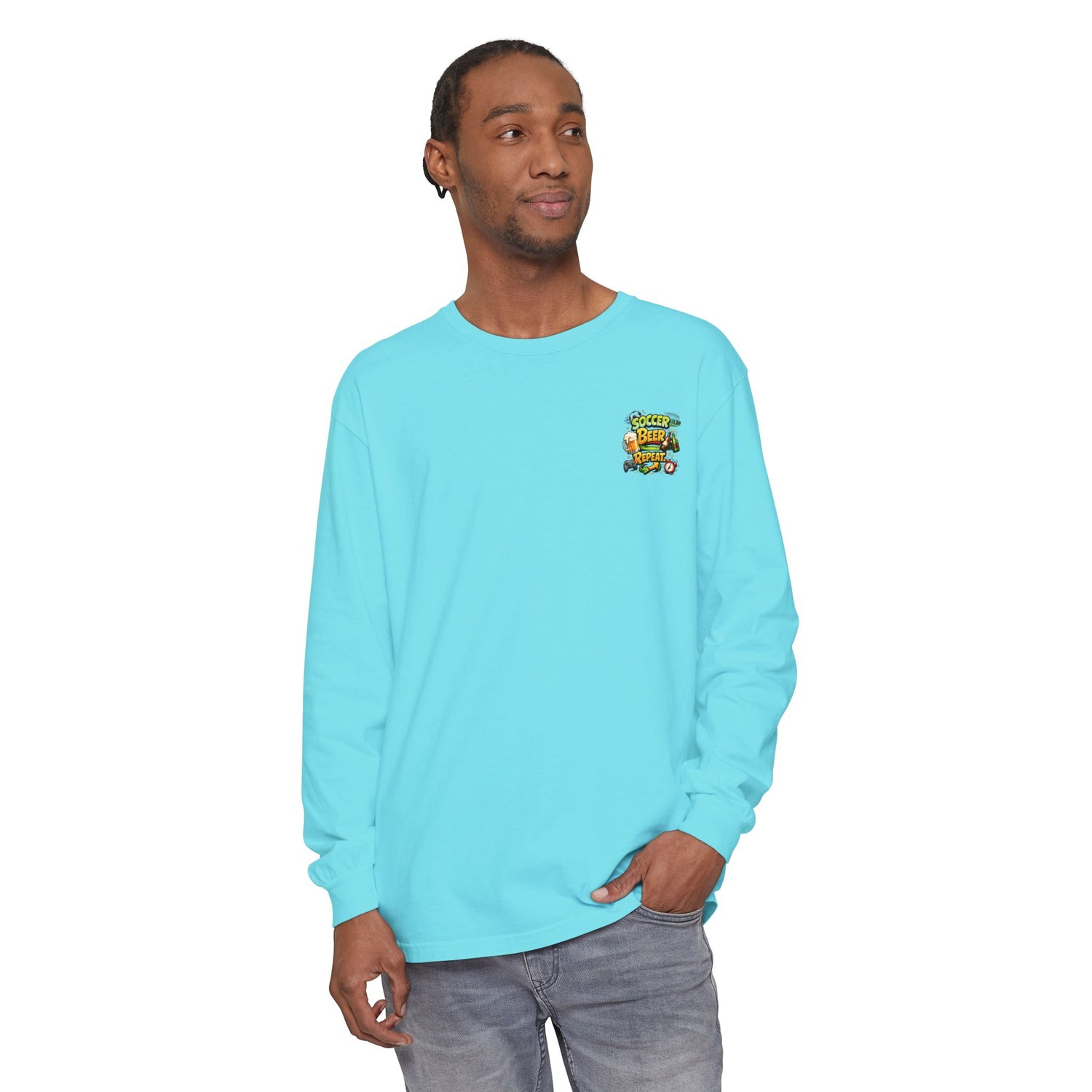 Soccer Beer Repeat Funny Sweatshirt
