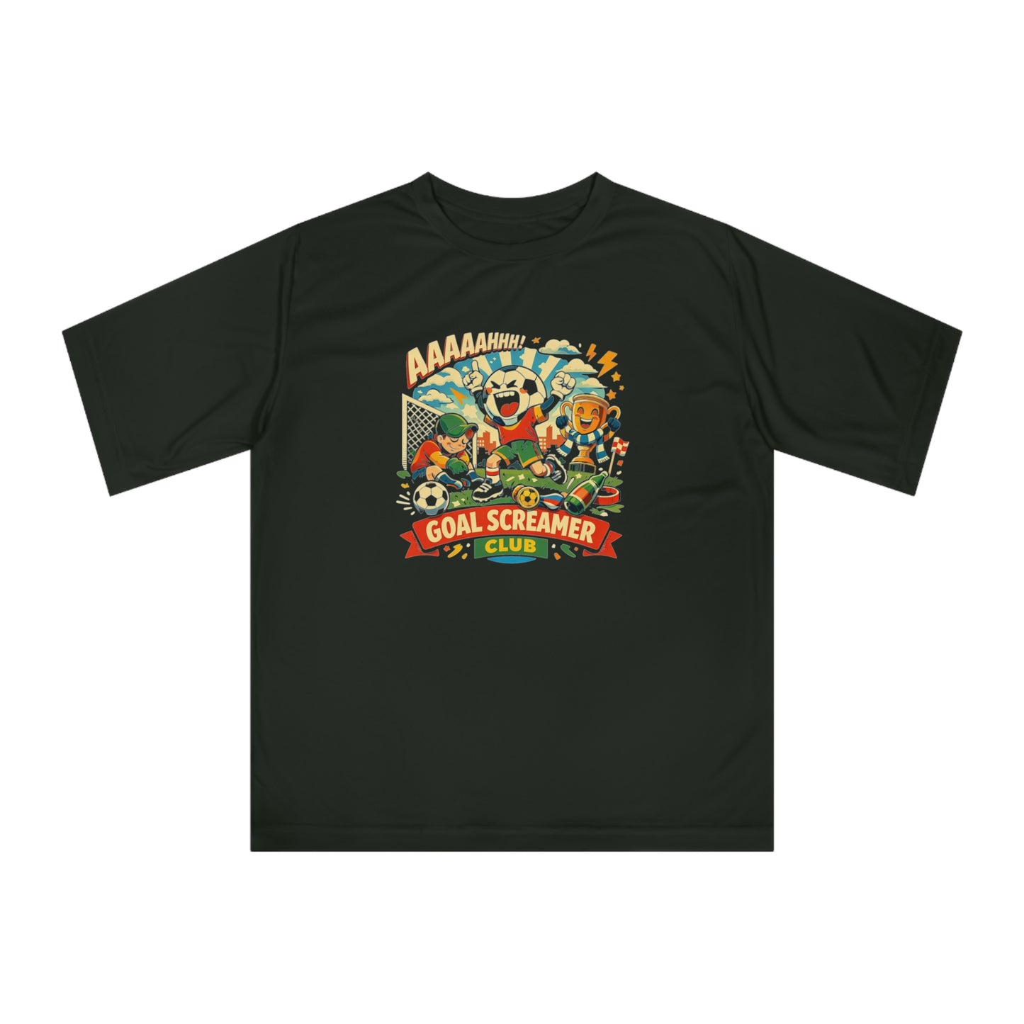 Goal Screamers Club Funny Soccer Fan Shirt – Graphic Tee | Soccer Gift
