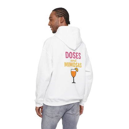 Party Vibes Hooded Sweatshirt — "Sunday Funday" Doses &amp; Mimosas